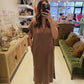 The Easy Hour Brown Dress