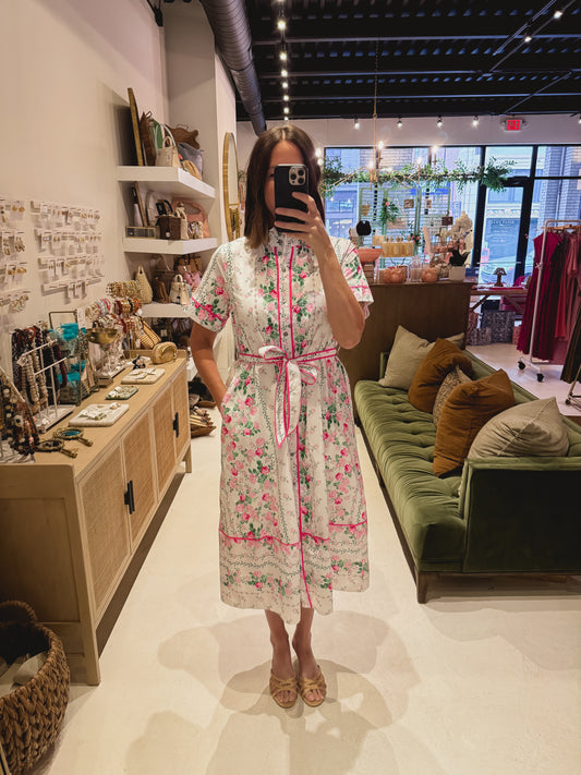 The Pink Garden Rose Dress