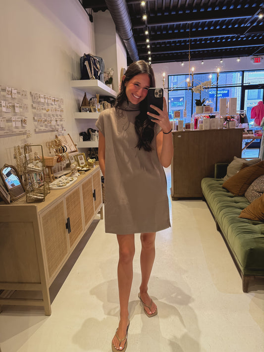 The Desert Dusk Dress in Mocha
