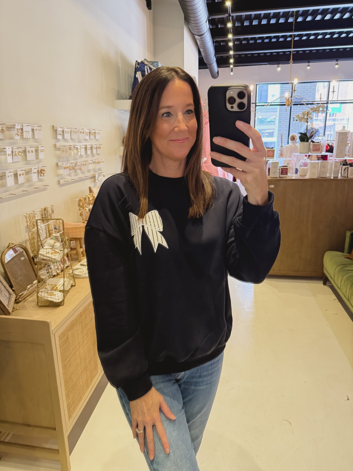 The Darling Bow Sweatshirt