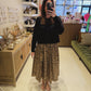 The Leah Leopard Skirt