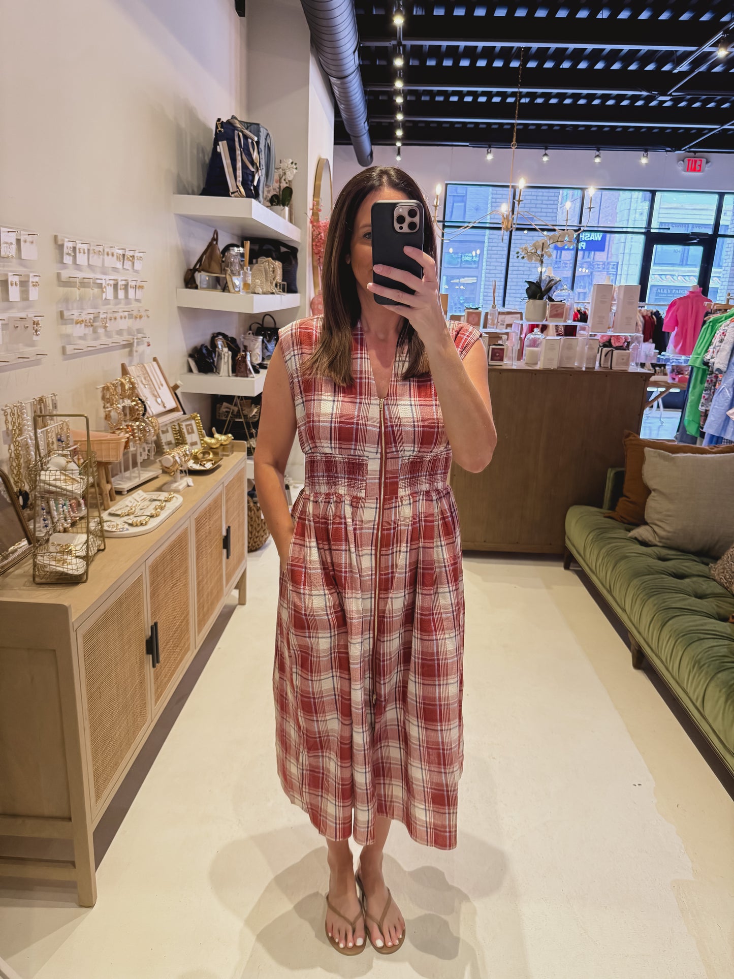 The Campbell Plaid Dress