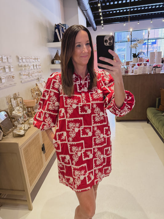 The Petal Stitch Dress