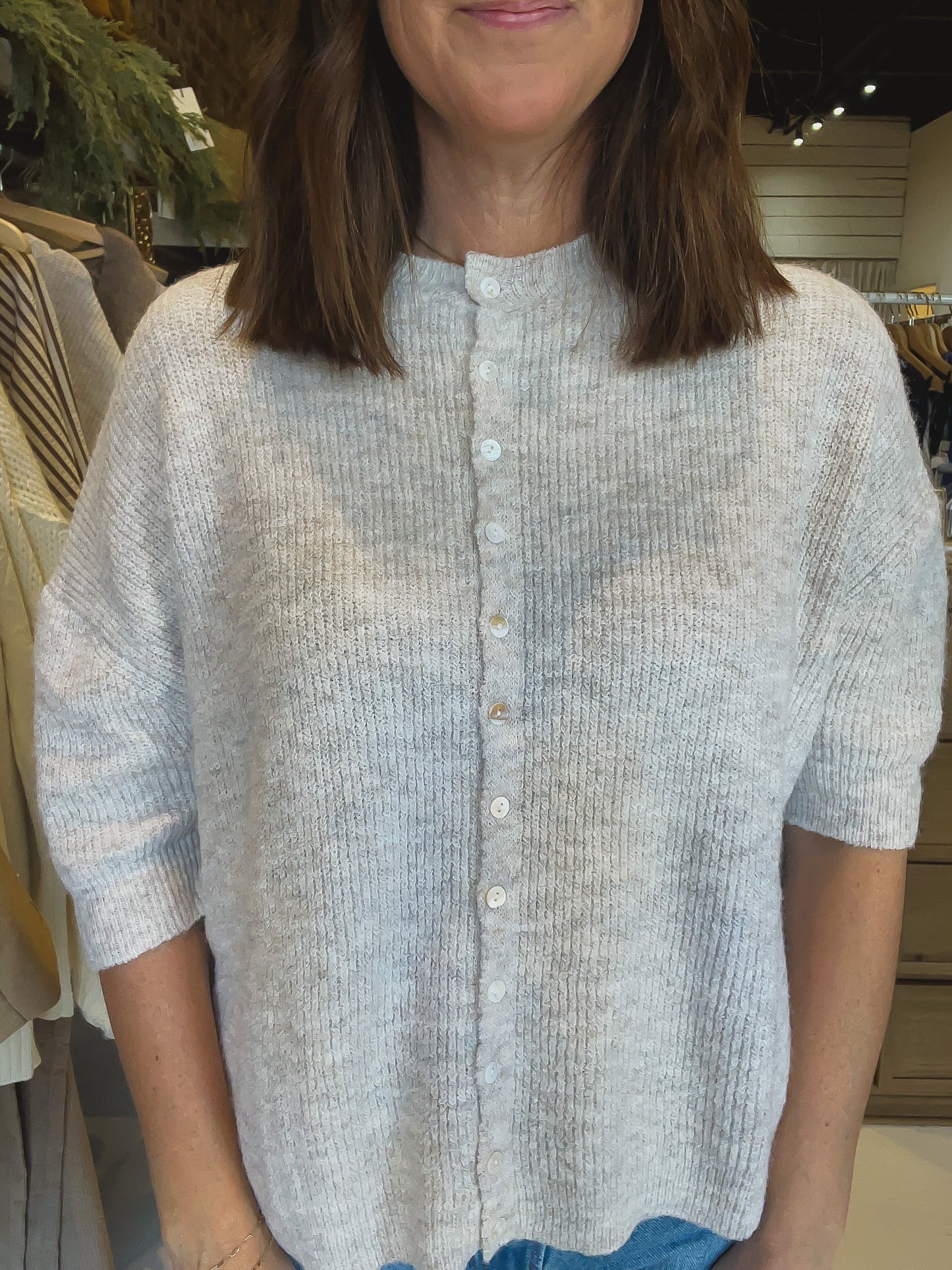 The Margot Grey Sweater