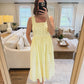 The Dotty Dress in Lemon