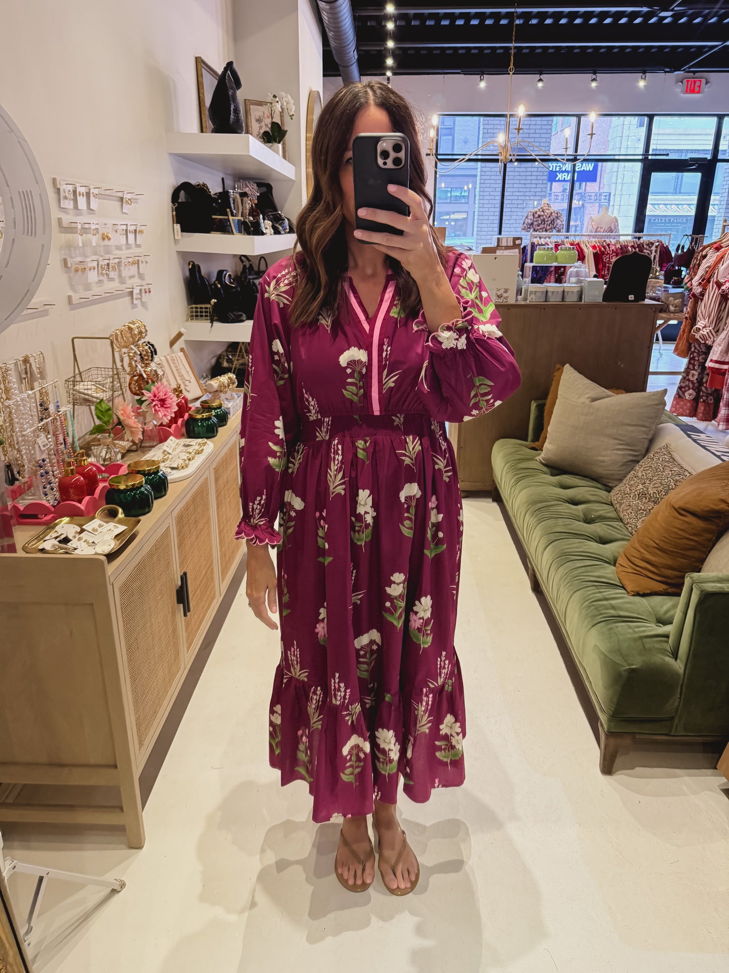 The Plumwood Garden Dress
