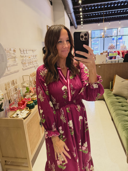 The Plumwood Garden Dress