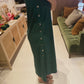 The Helen Dress in Olive Green