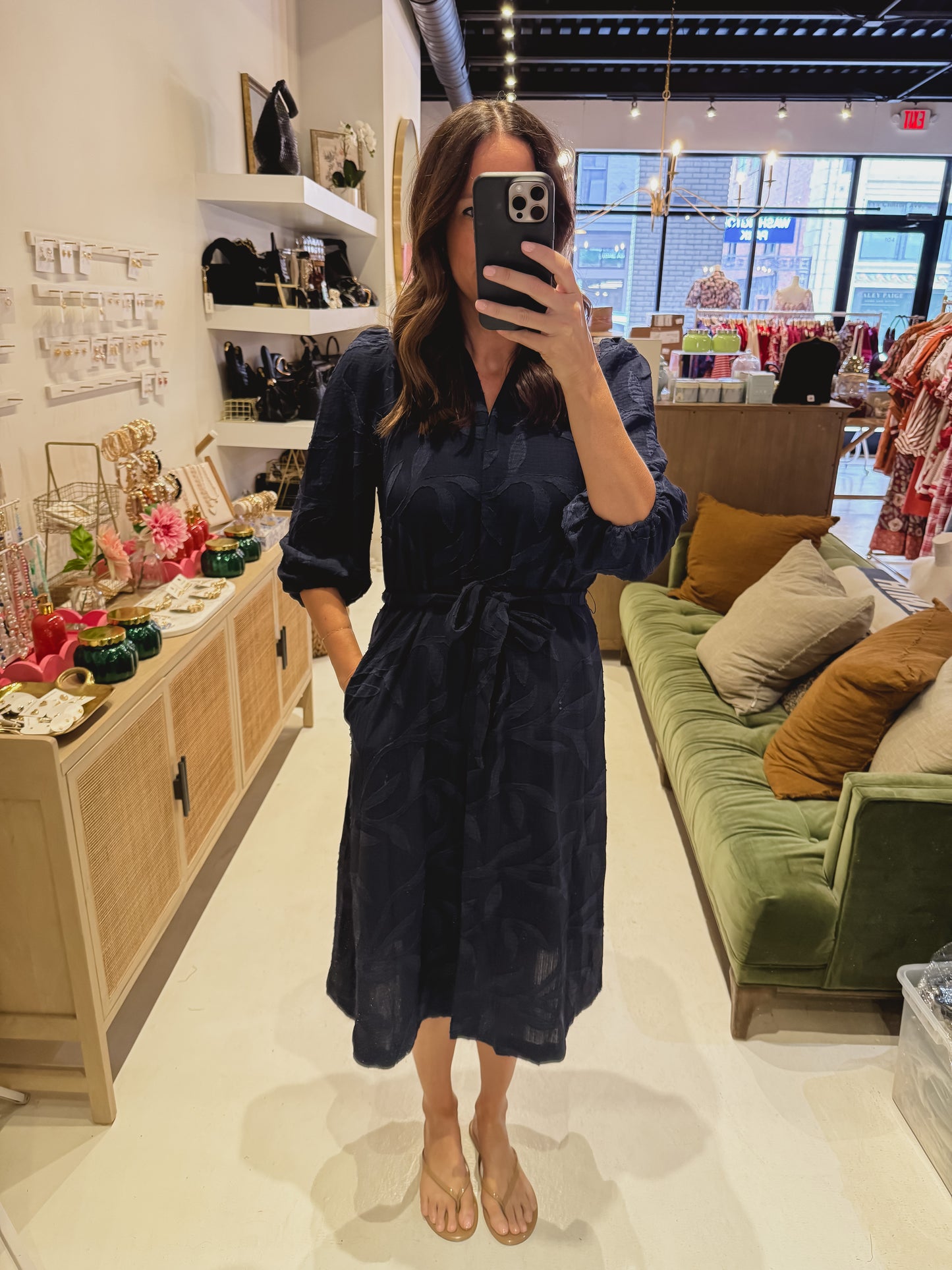The Auburn Coast Midi Dress