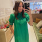 The Emory Lane Dress in Green *RESTOCKED*