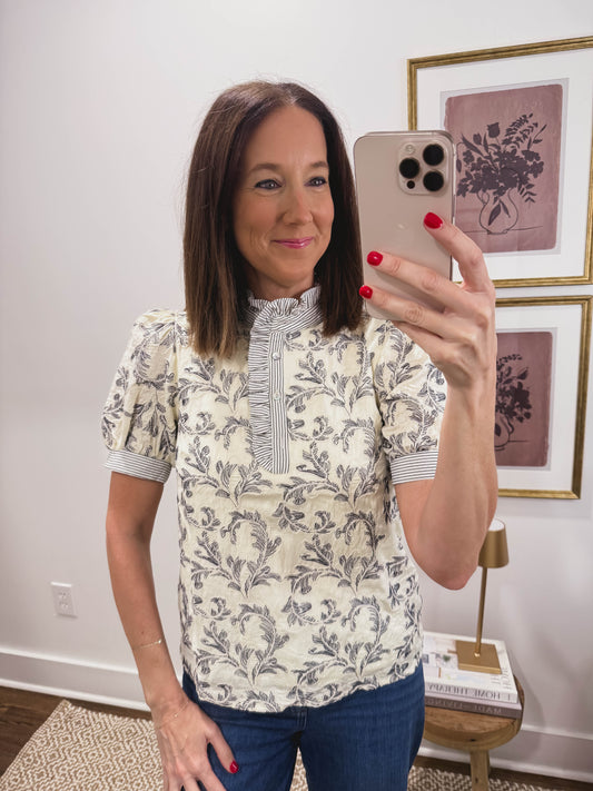 Mariner's Garden Blouse