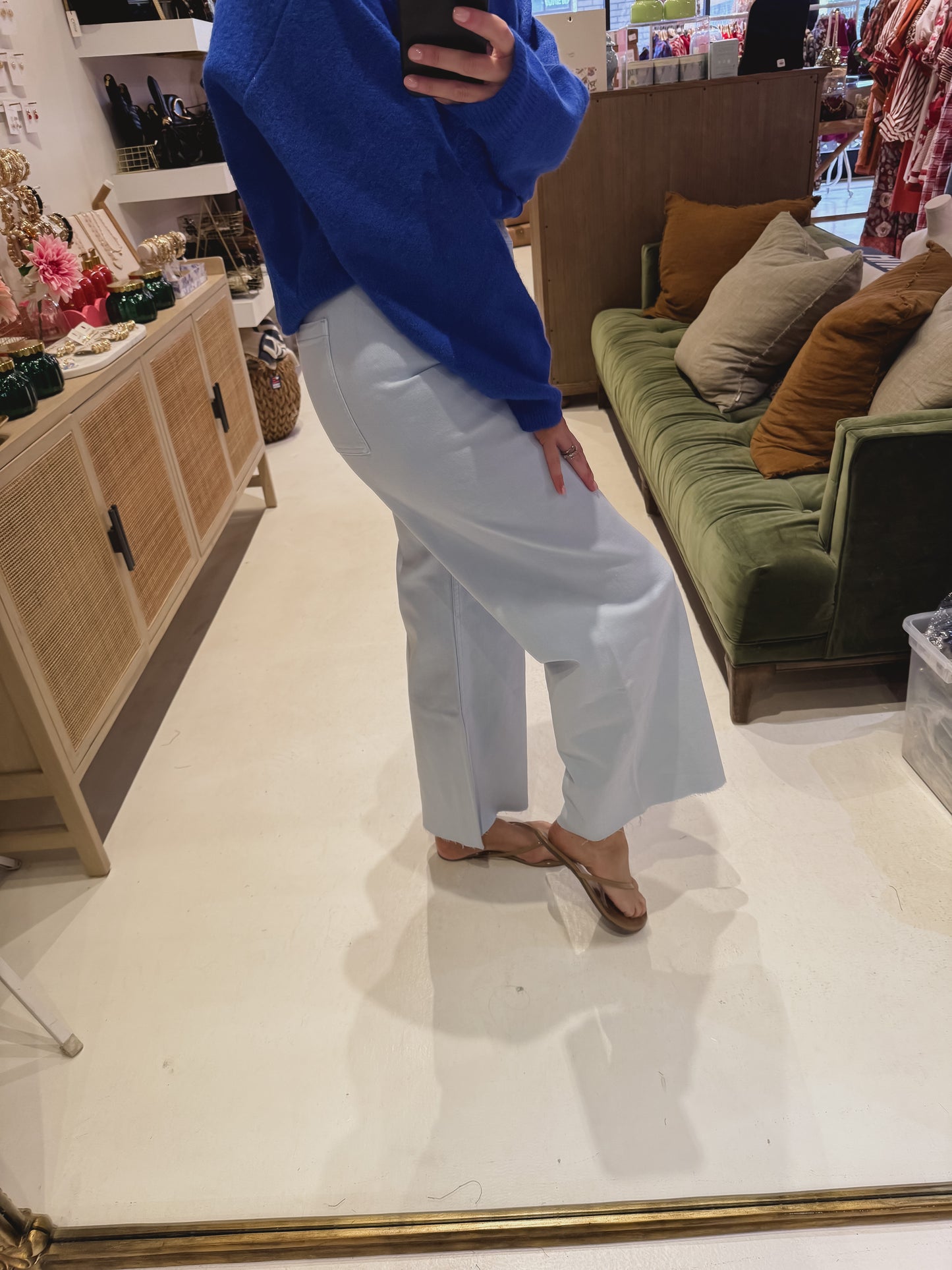 The Layla Jeans in Baby Blue