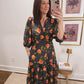 Moody Floral Midi