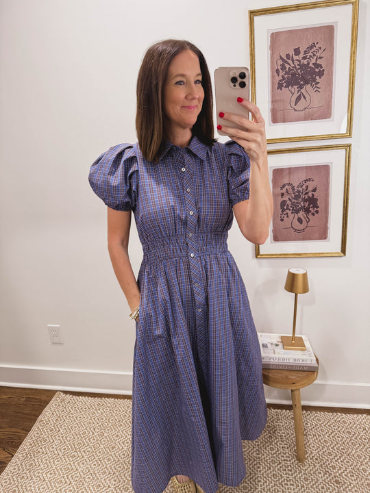 Sutton Plaid Dress