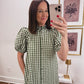 The Heritage Gingham Dress in Green