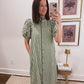 The Heritage Gingham Dress in Green