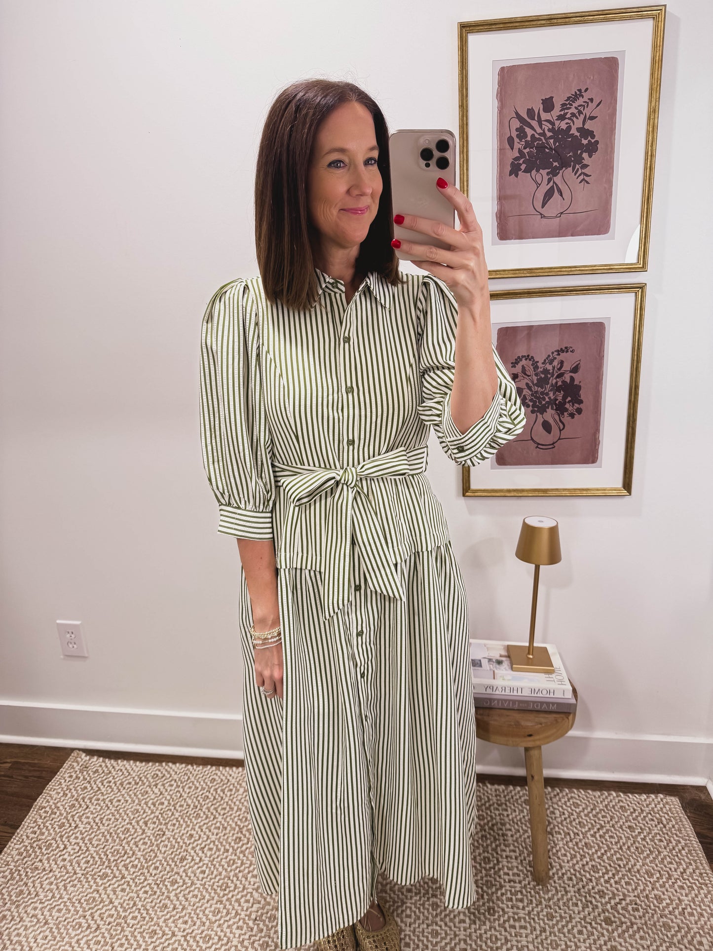 Ashford Dress in Green