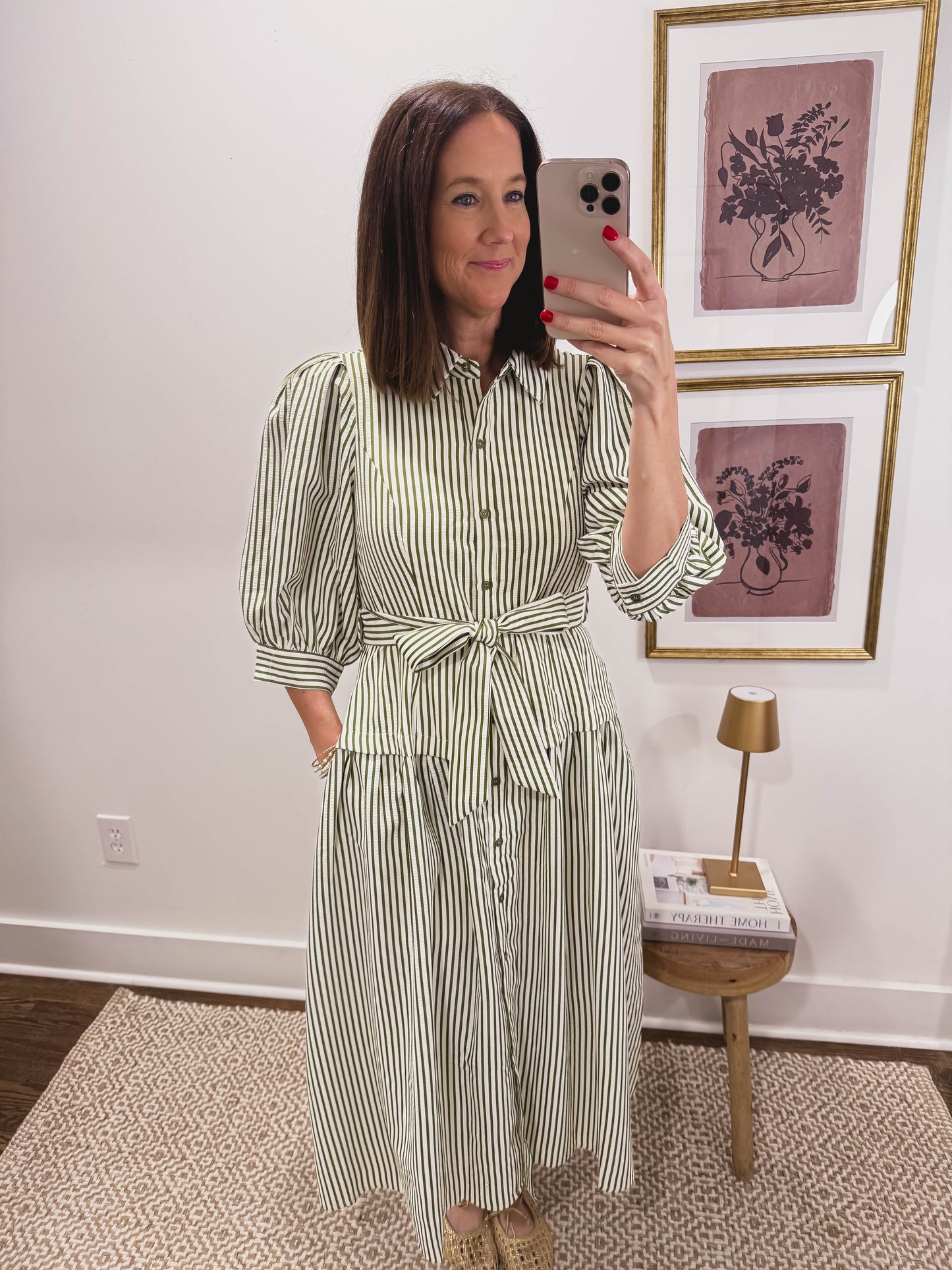 Ashford Dress in Green