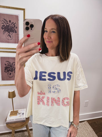 Jesus is King Tee