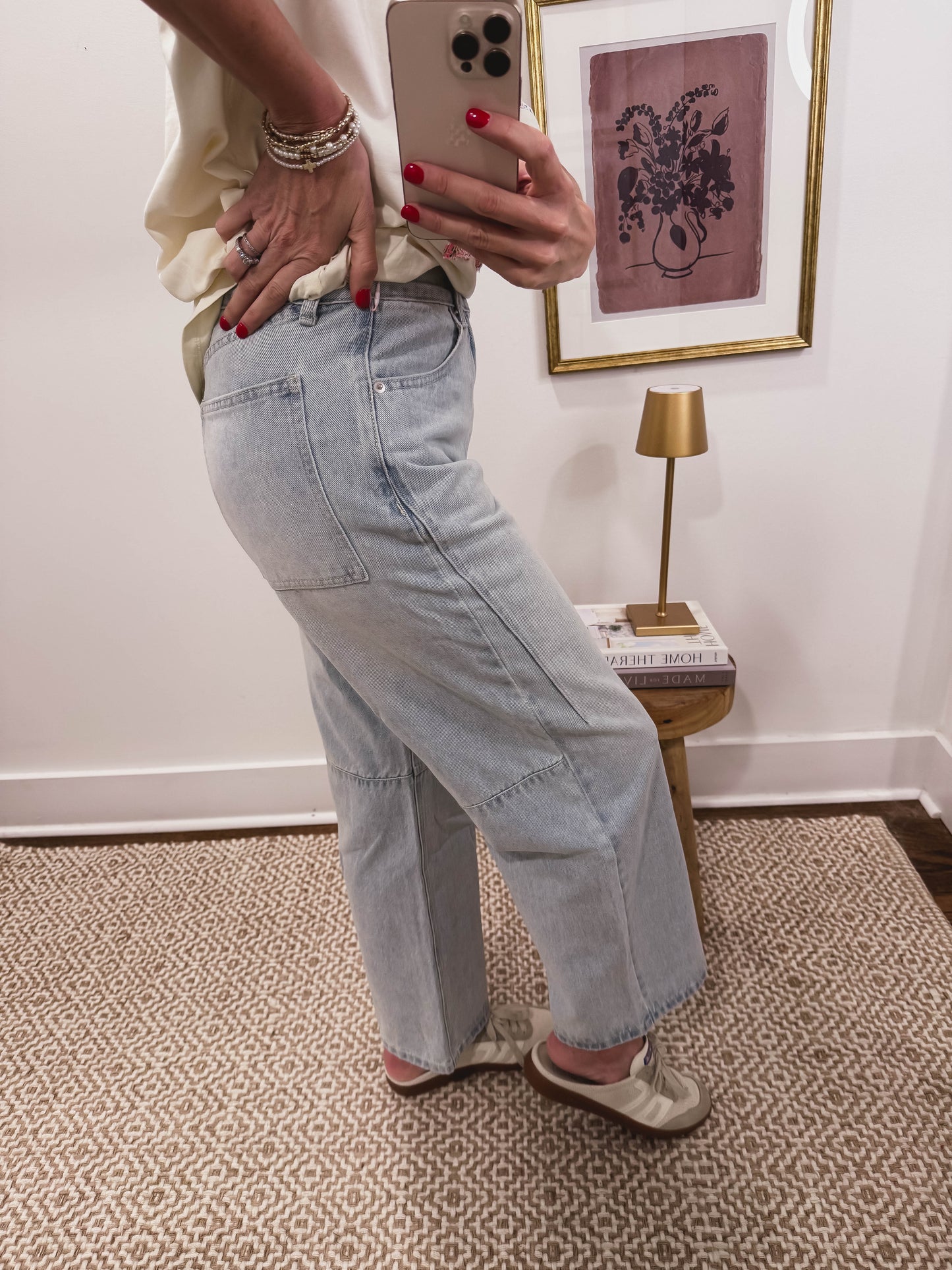 Light Wash Classic Jeans