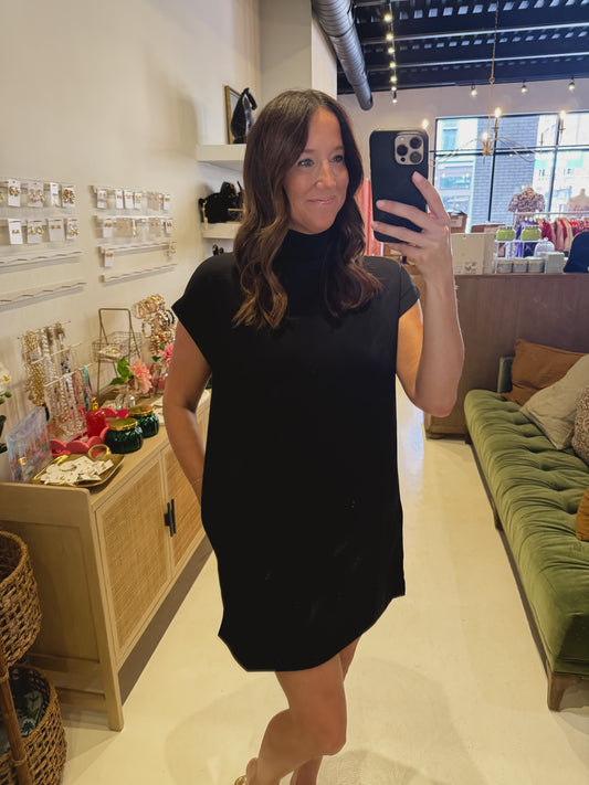 The Desert Dusk Dress in Black