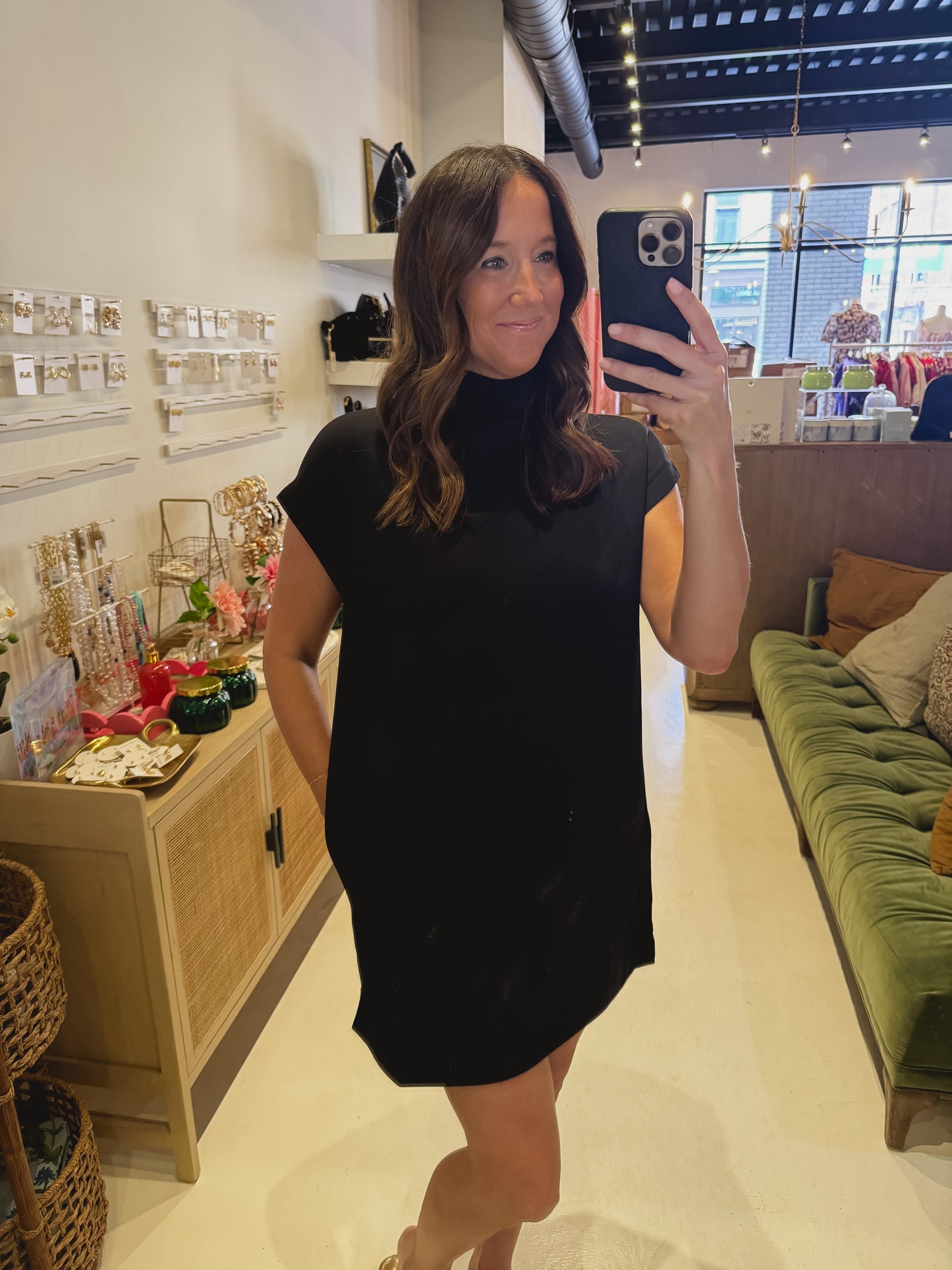 The Desert Dusk Dress in Black