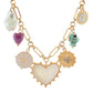 Heart & Mixed Charm Necklace