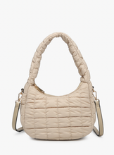 Load image into Gallery viewer, Arden Nylon Puffer Shoulder Bag/Satchel