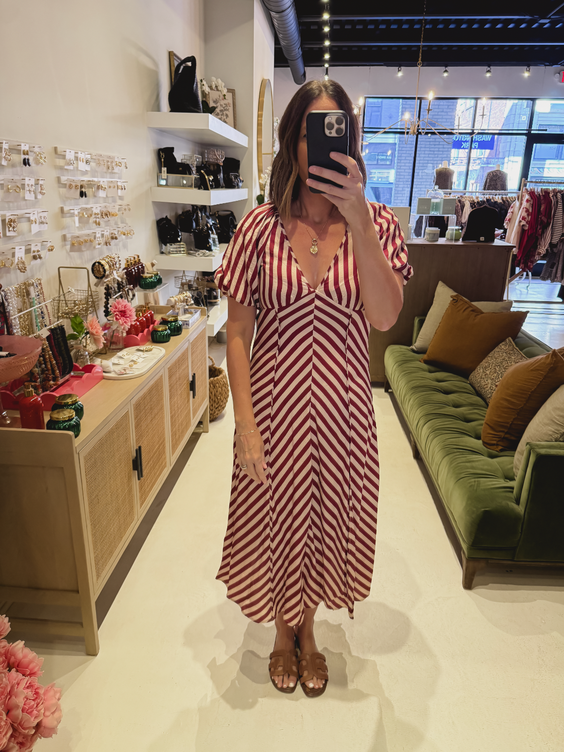 The Mulberry Bloom Midi Dress