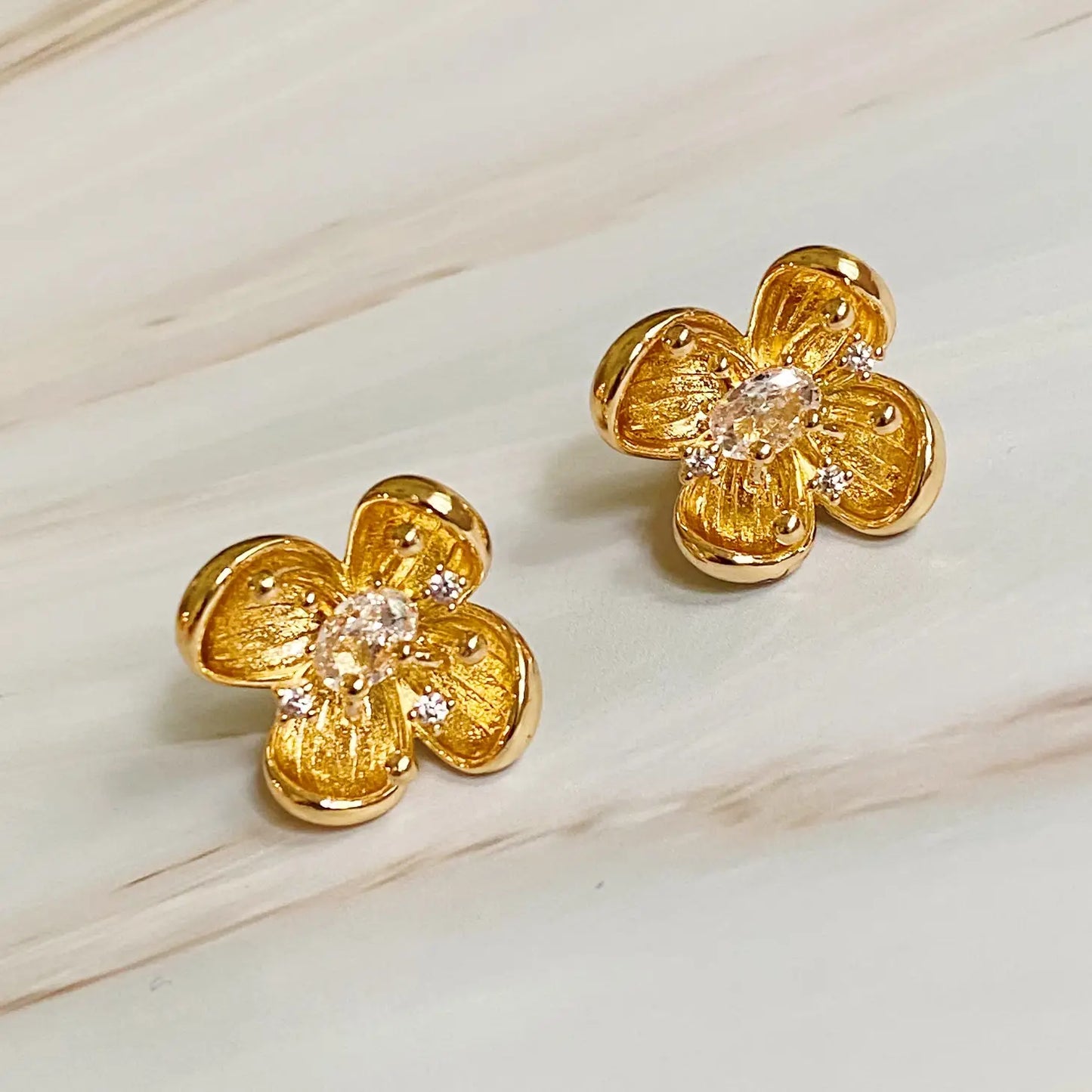 Flower Stud Earrings