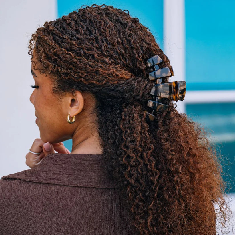 TELETIES Classic Tortoise Large Claw Hair Clip