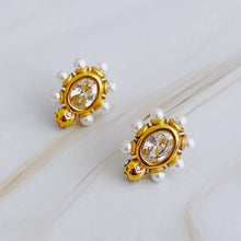 Load image into Gallery viewer, Glam On the Yacht Stud Earrings