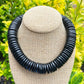 The Chunky Coconut Disc Bead Necklace