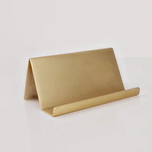 Load image into Gallery viewer, Gold Card Stand