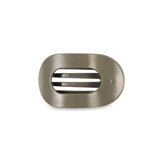 TELETIES Sage It Ain't So Small Flat Round Hair Clip