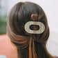 TELETIES Sage It Ain't So Small Flat Round Hair Clip