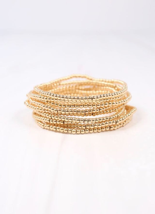 Samuels Bracelet Set Gold