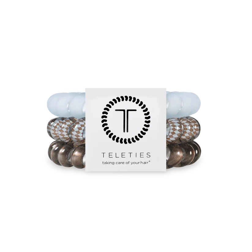 Truly Taupe Teleties Small and Large