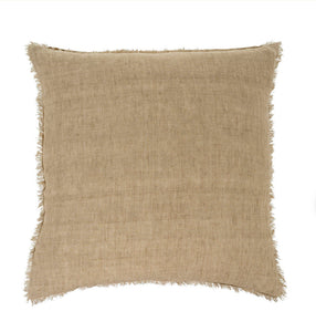 24x24 Lina Linen Pillow, Dune
