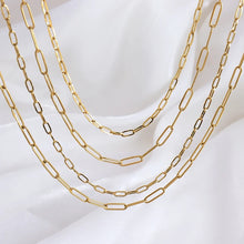 Load image into Gallery viewer, Waterproof paper clip chain