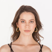 Load image into Gallery viewer, Chantal Hoop Earrings
